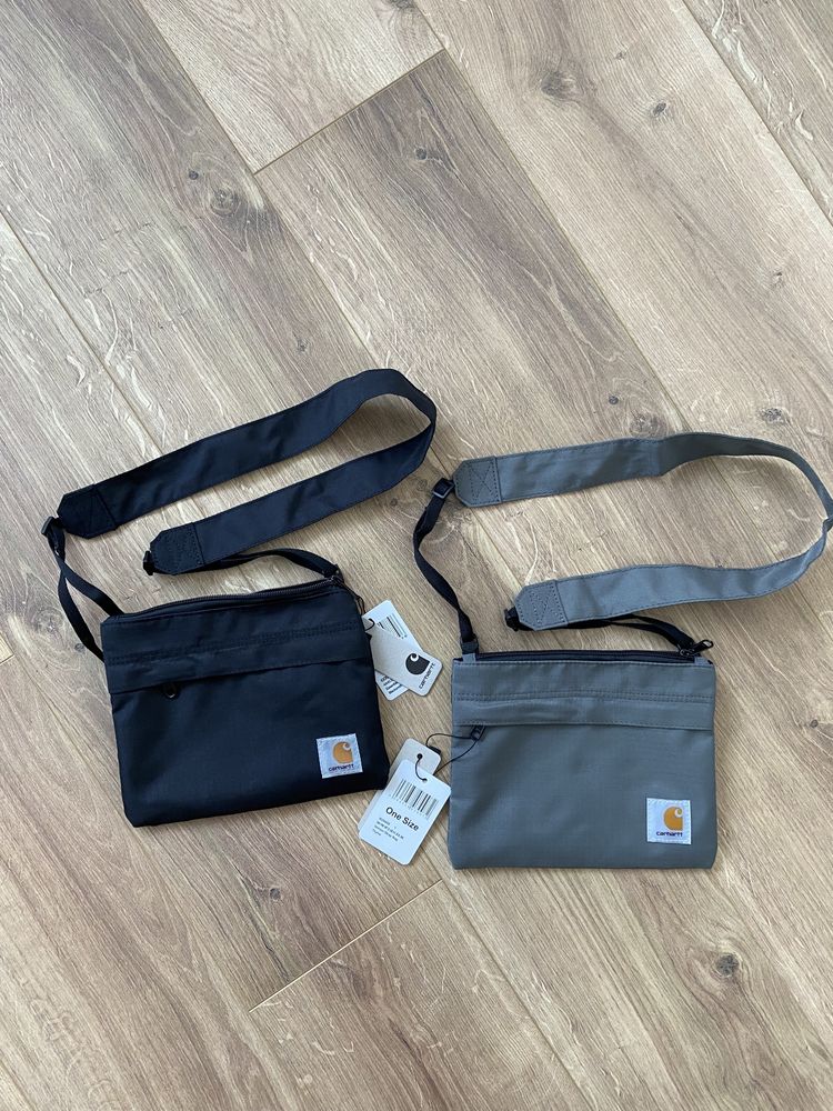 Сумка месенджер carhartt vernon strap bag black