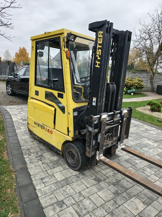 Wózek widłowy elektryczny Hyster . Tripplex Paletyzer