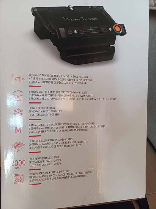 Grelhador Optigrill Moulinex