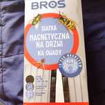 BROS siatka magnetyczna na drzwi na owady 160x220