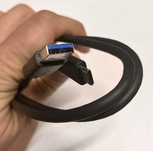 Kabel USB 3.1 typ A - USB typ C, 1 m, laptop/stacja dokująca, szybki