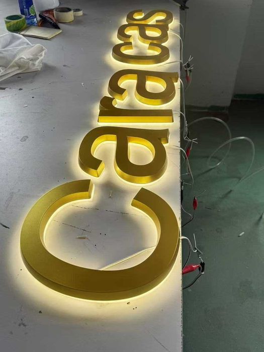 Reclamos Luminosos LED - Letras Monobloco Personalizadas 3D, Corte CNC