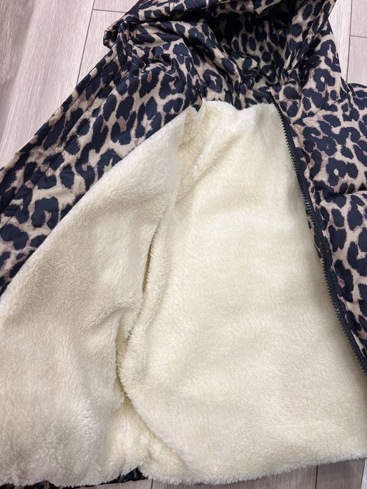 Куртка зима лео принт