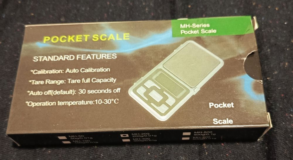 Waga Elektroniczna Jubilerska 200g x 0,01g.