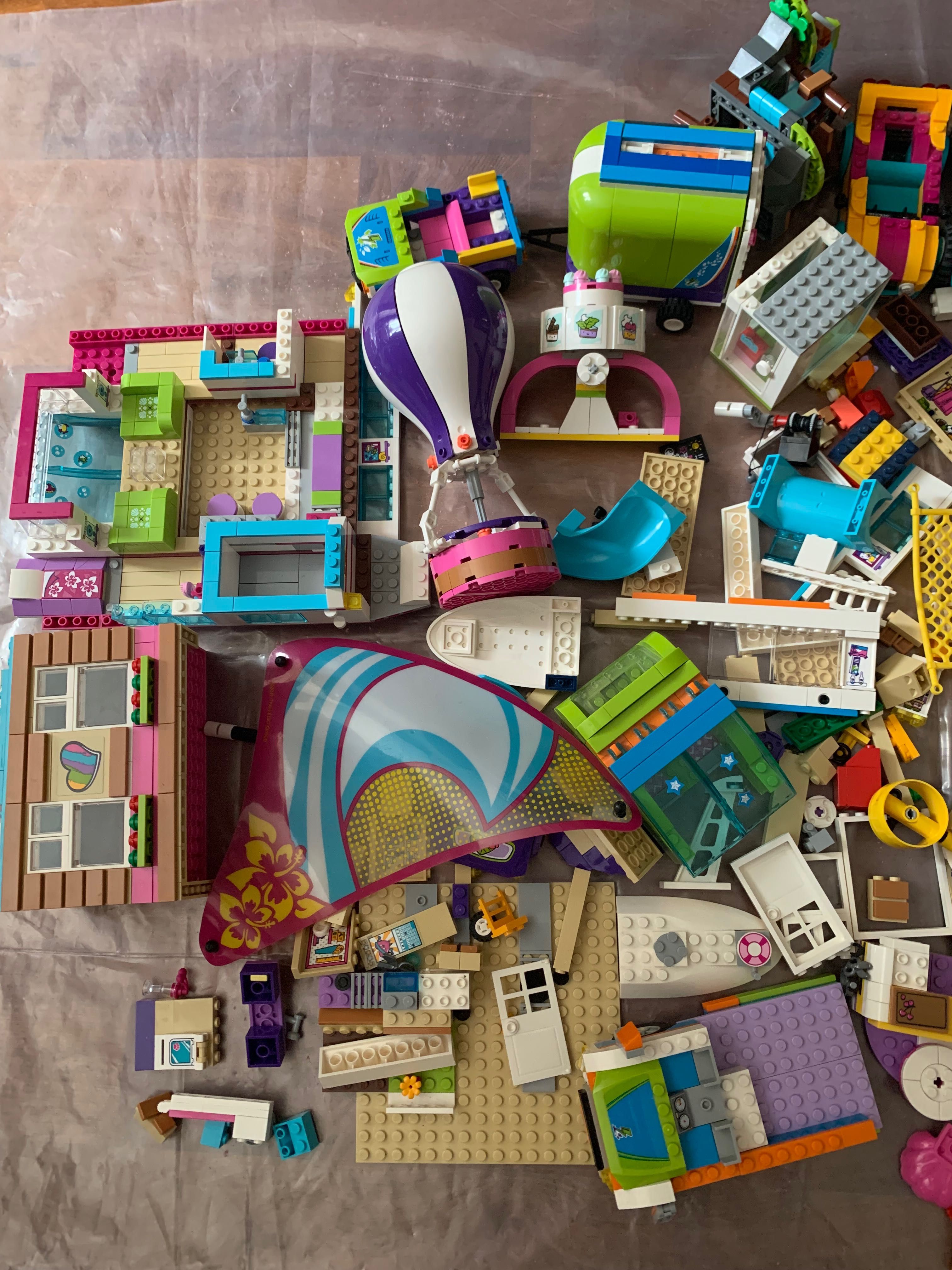 Mix klocków Lego friends
