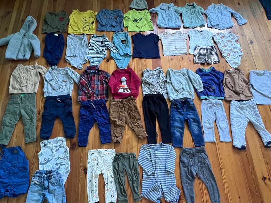 Paka ubrań chłopiec 86