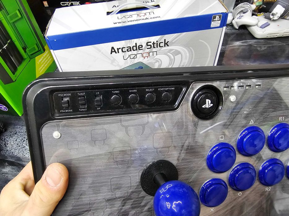 JAK NOWY Venom Arcade Fight Stick PS3 PS4 pełen komplet SKLEP ZAMIANA