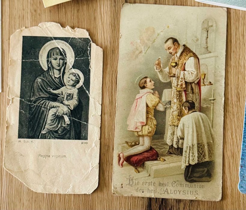 1901 Pamiątka Historyczna w Unikatowym Zestawie Obrazków Sakralnych/