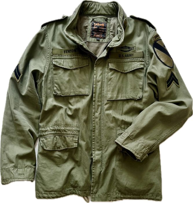 Куртка бомбер SCHOTT NYC M-65, размер L.