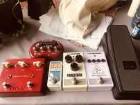 Vox, EHX, Tc electronic,Line6