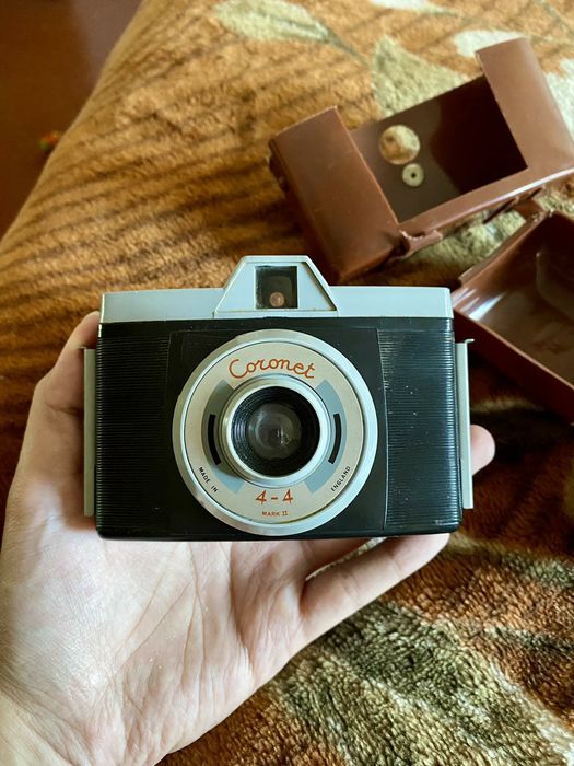 Раритетный фотоаппарат 1961 г. Coronet 4-4 mark II, антиквариат
