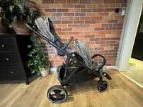 Cybex gazelle S dwie spacerówki + kosz / wózek rok po roku /bliźniaczy