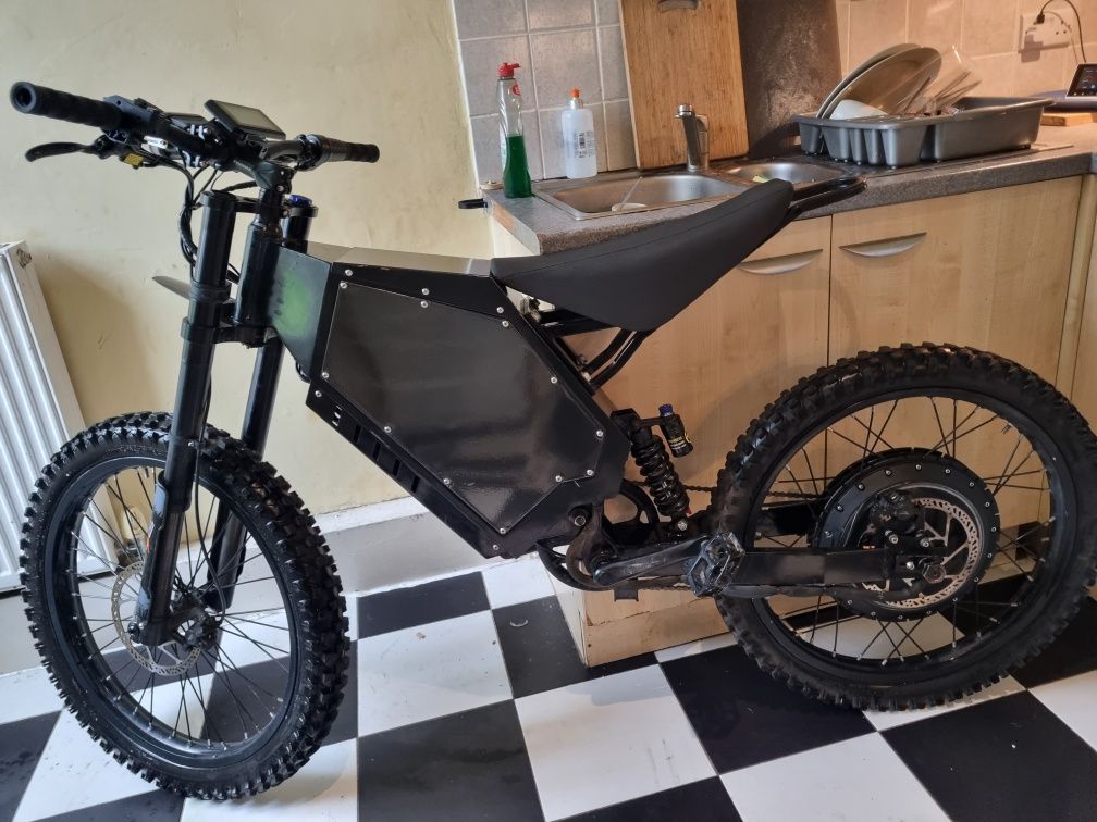 Stealth Bomber E-Bike orginal 72V 12000 vatt