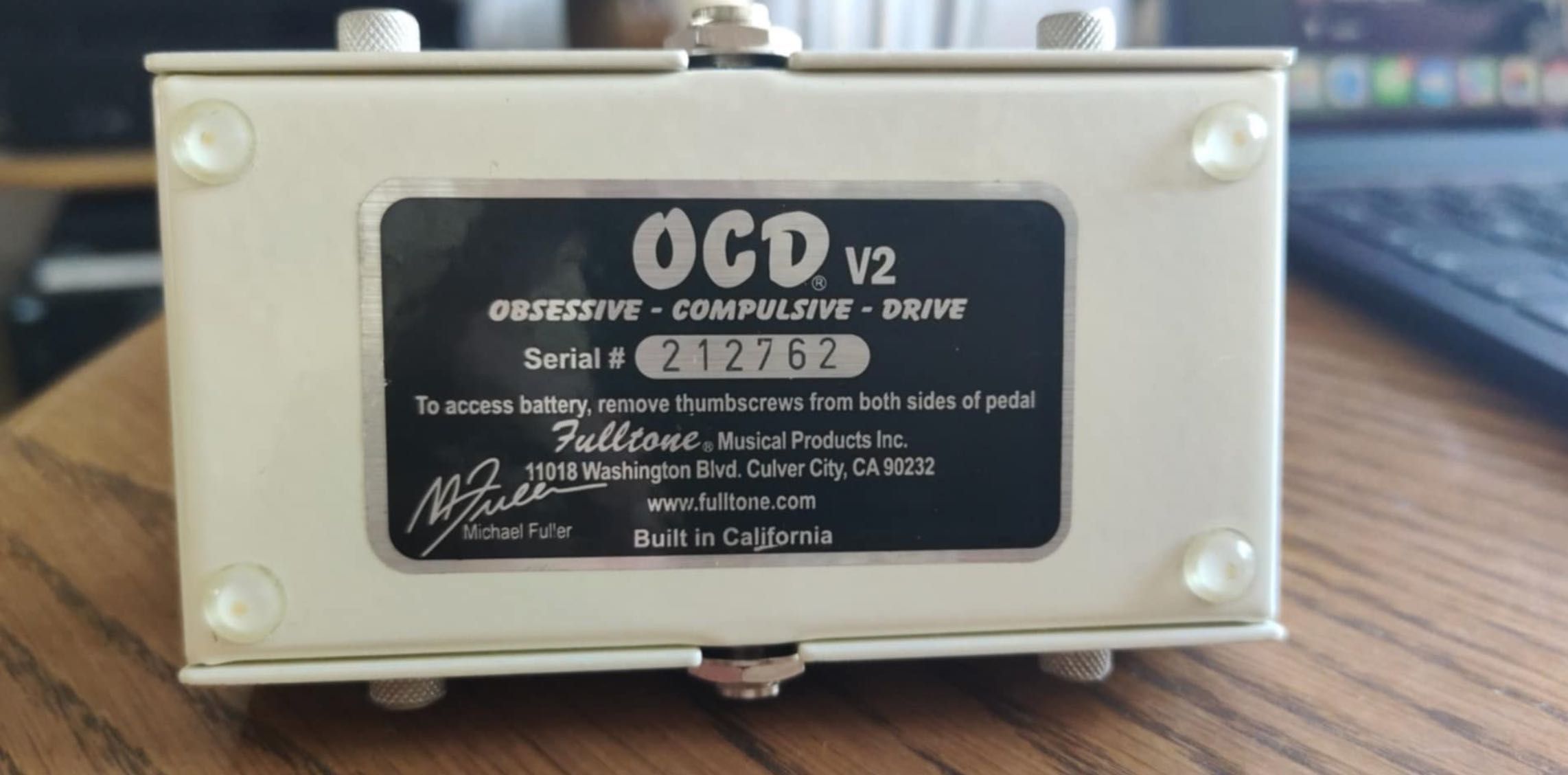 Efekt gitarowy overdrive/distortion - Fulltone OCD V2