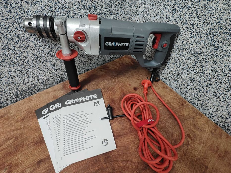 Dwubiegowa wiertarka udarowa Graphite - 58G712 (1050W)