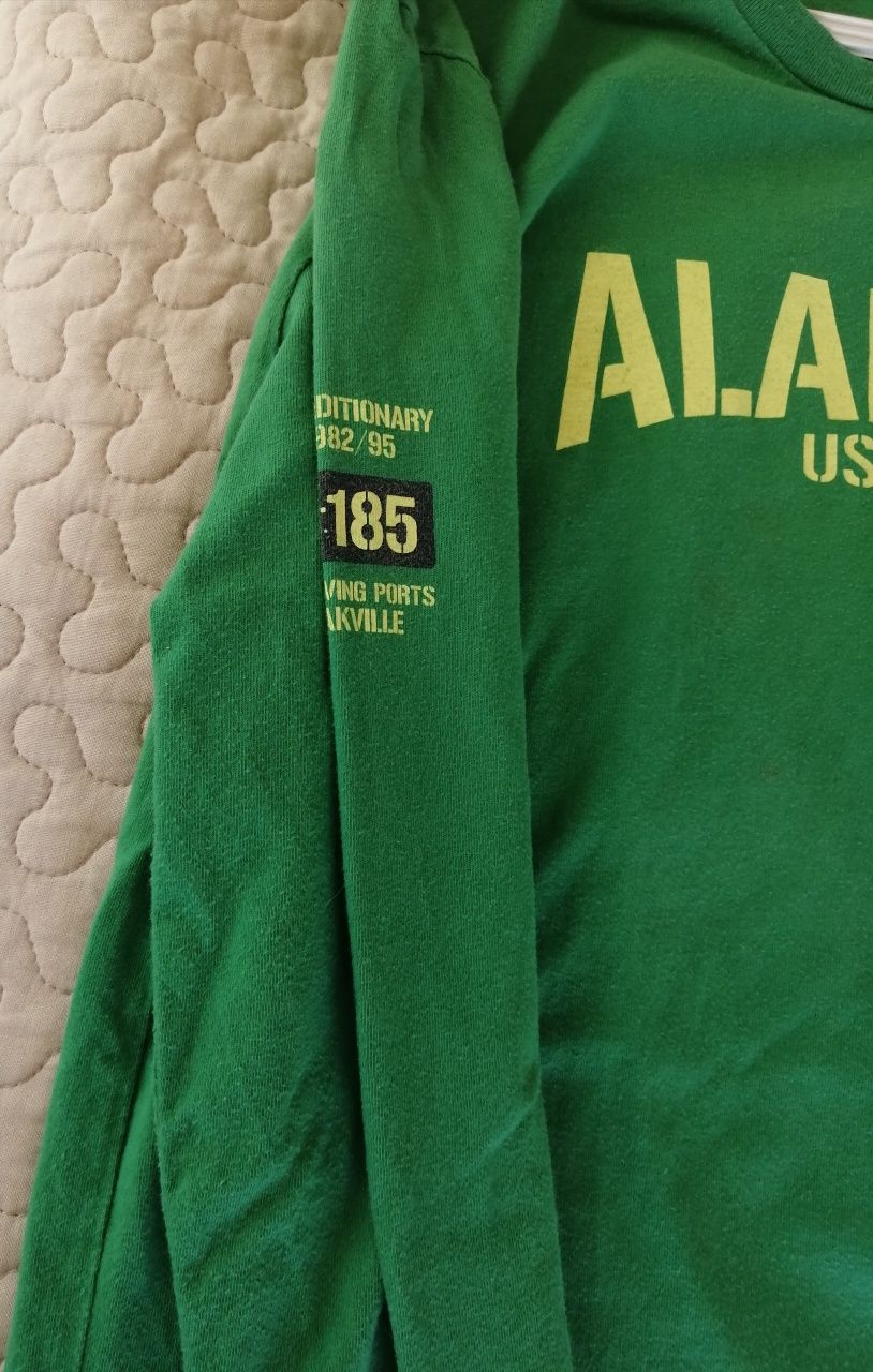 Sweatshirt verde, tamanho L, da marca Sicko