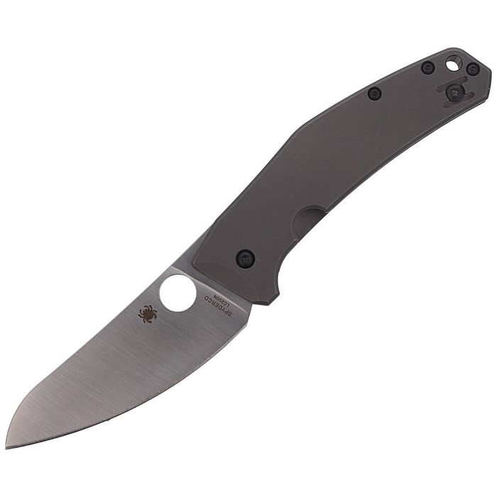 Nóż składany Spyderco SpydieChef Gray Titanium, Satin LC200N by Marcin