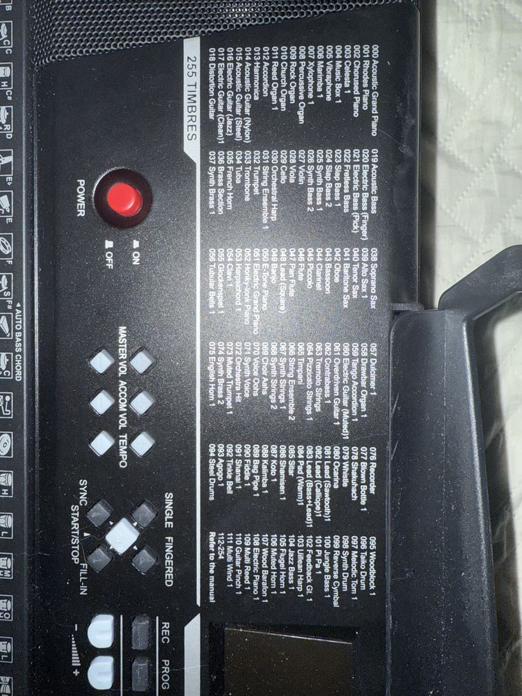 KEYBOARD mk2102 ektroniczny