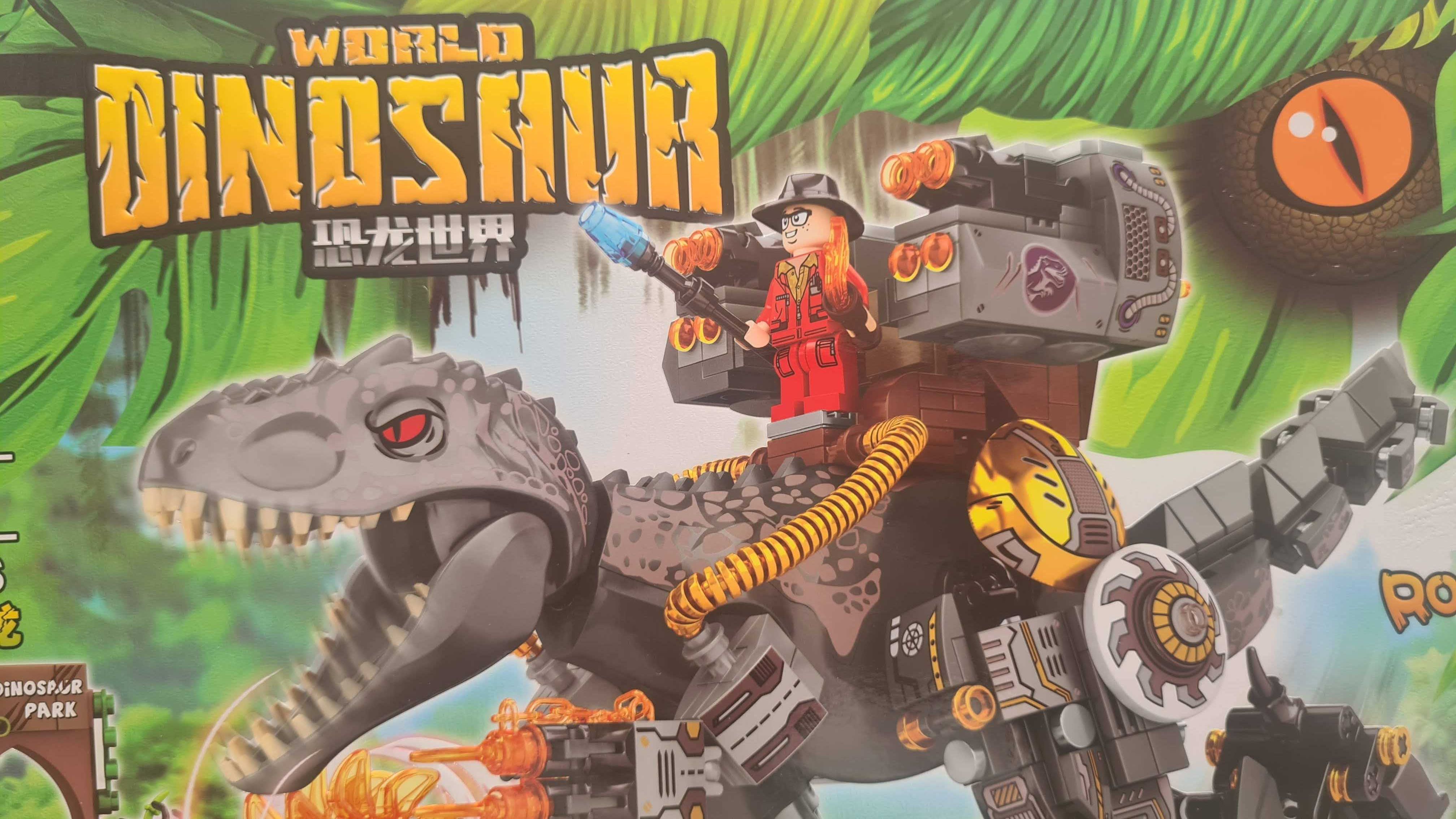 Klocki Dinozaur World 560 elementów nowe