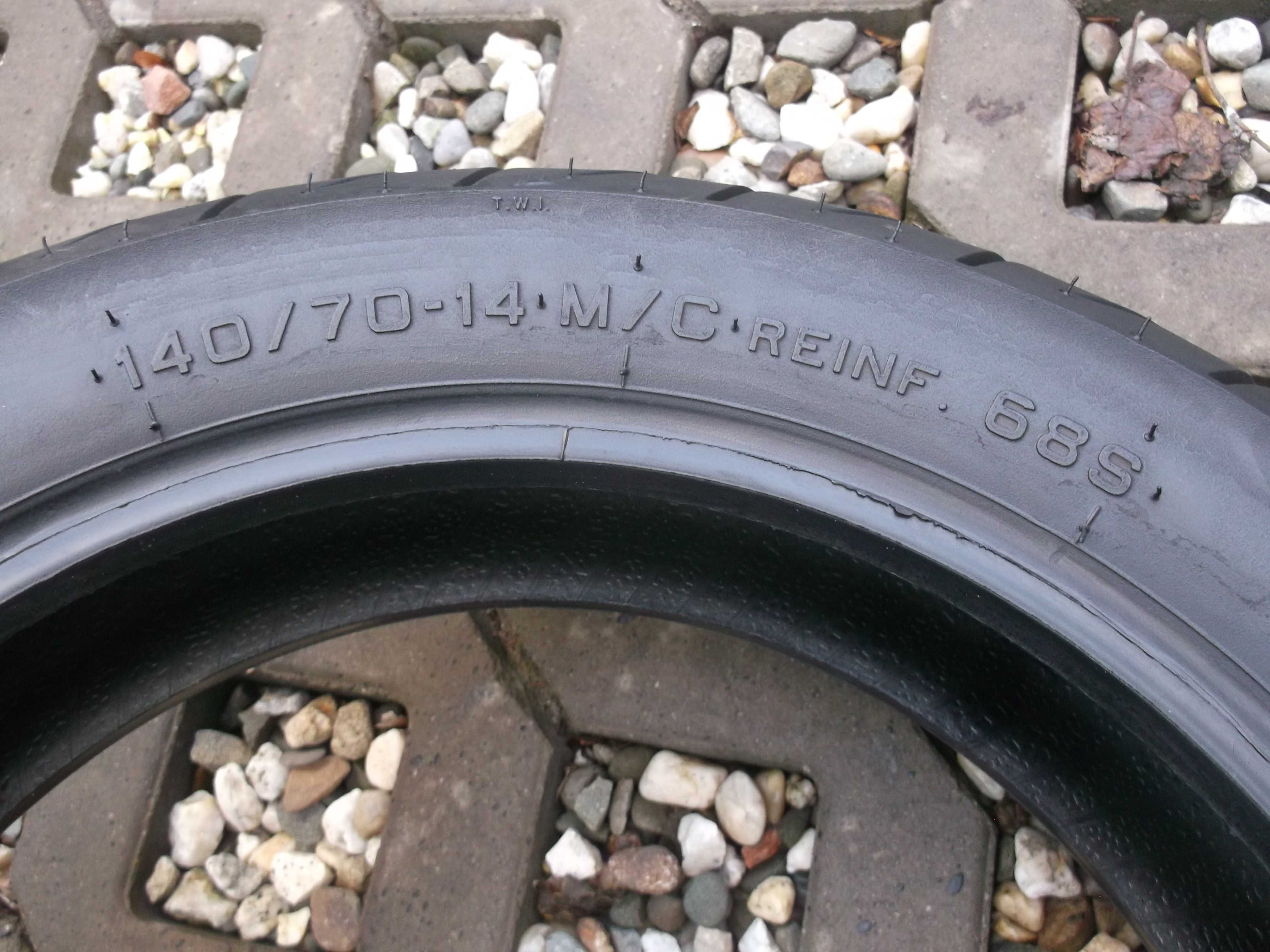 opona 140/70-14 Pirelli Diablo Scooter dot0320 3mm skuter