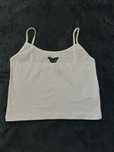 Crop top z motylkiem