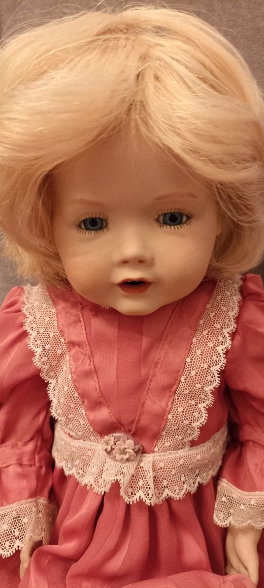 Piękna stara lalka kestner Hilda reprodukcja