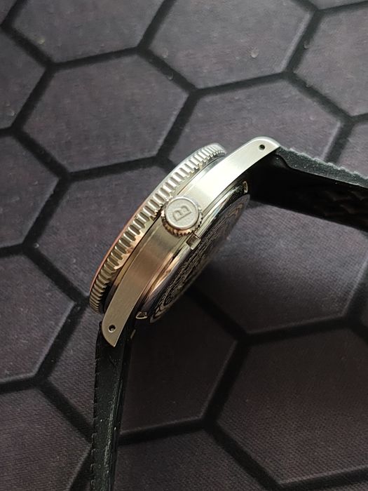 Baltic Aquascaphe GMT Orange z bransoletą BOR