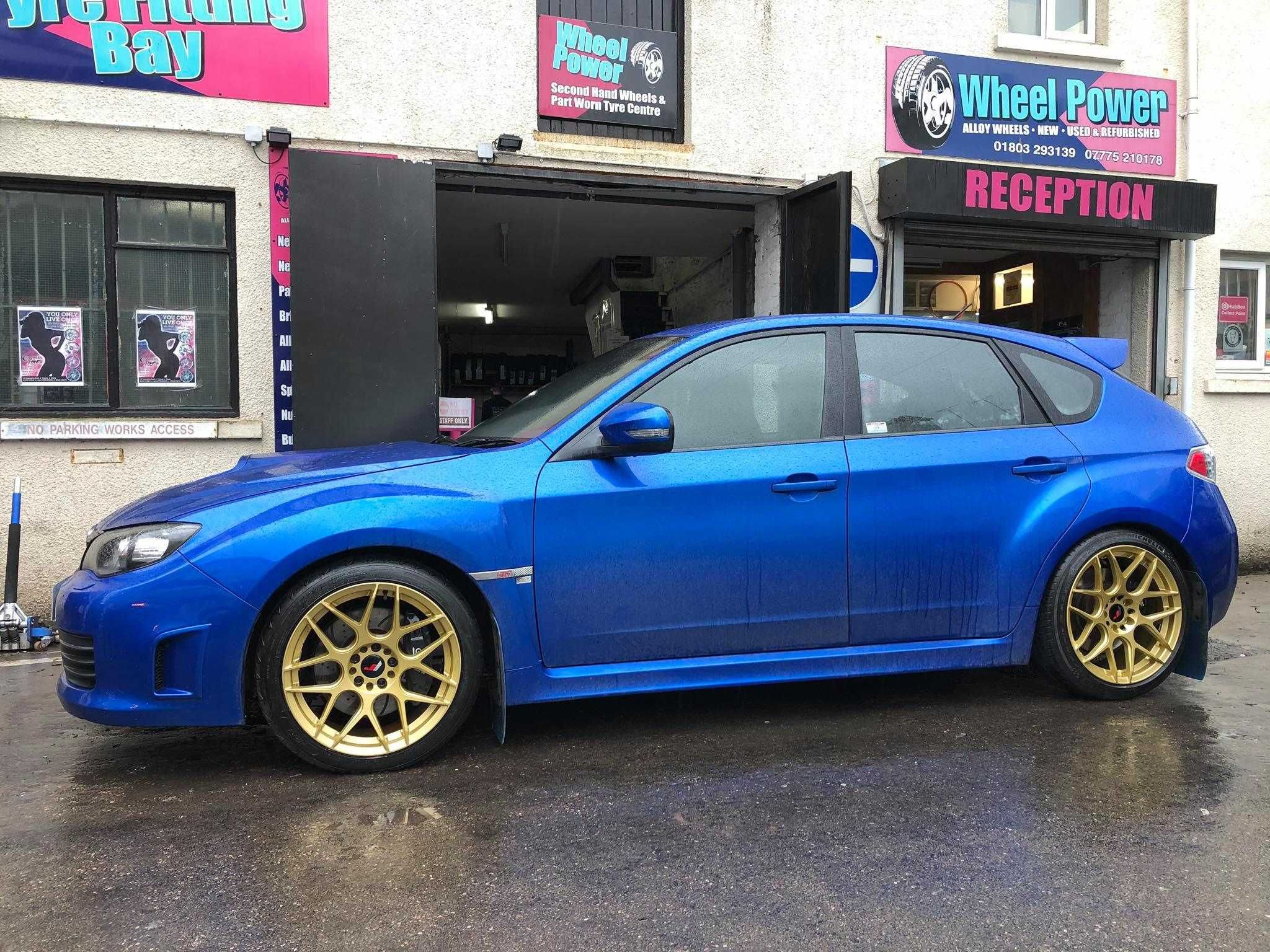 Felgi JR18 18" 8,5J 18x8,5 ET40 5x114,3 Subaru Impreza WRX STI