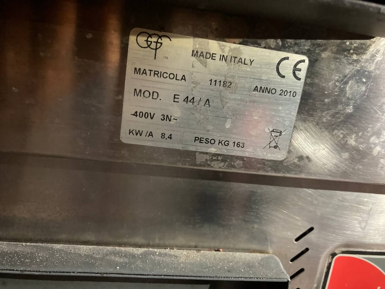 Піч для піци GGF E44/A (пицца печь)