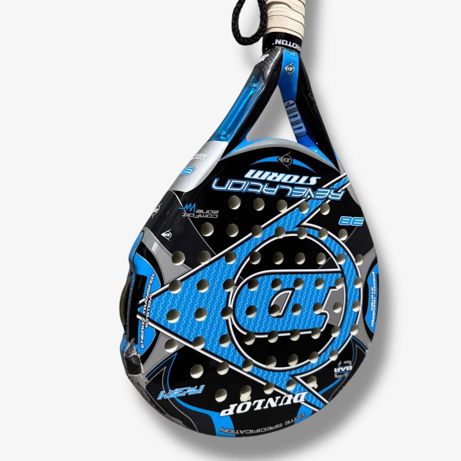 Raquete Padel Dunlop Revelation 38 Storm