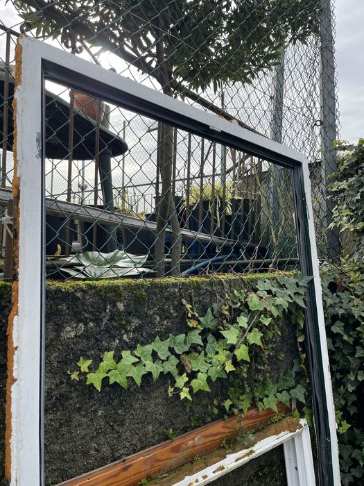 Porta janela com vidro duplo