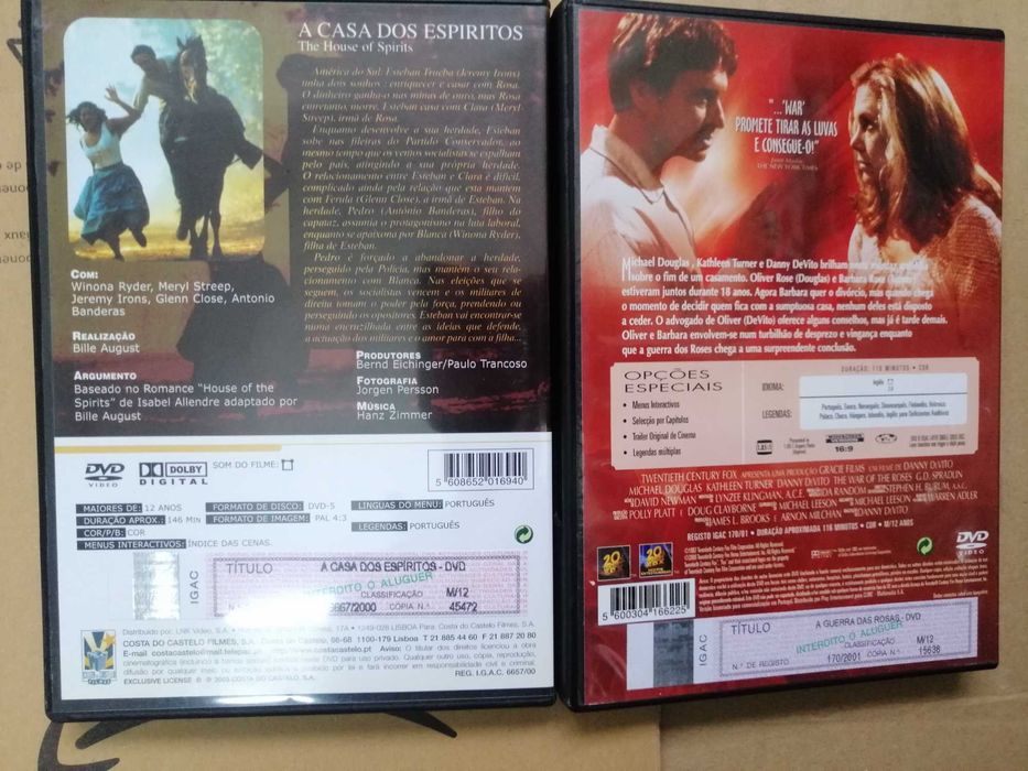 A Casa dos Espíritos A guerra das rosas