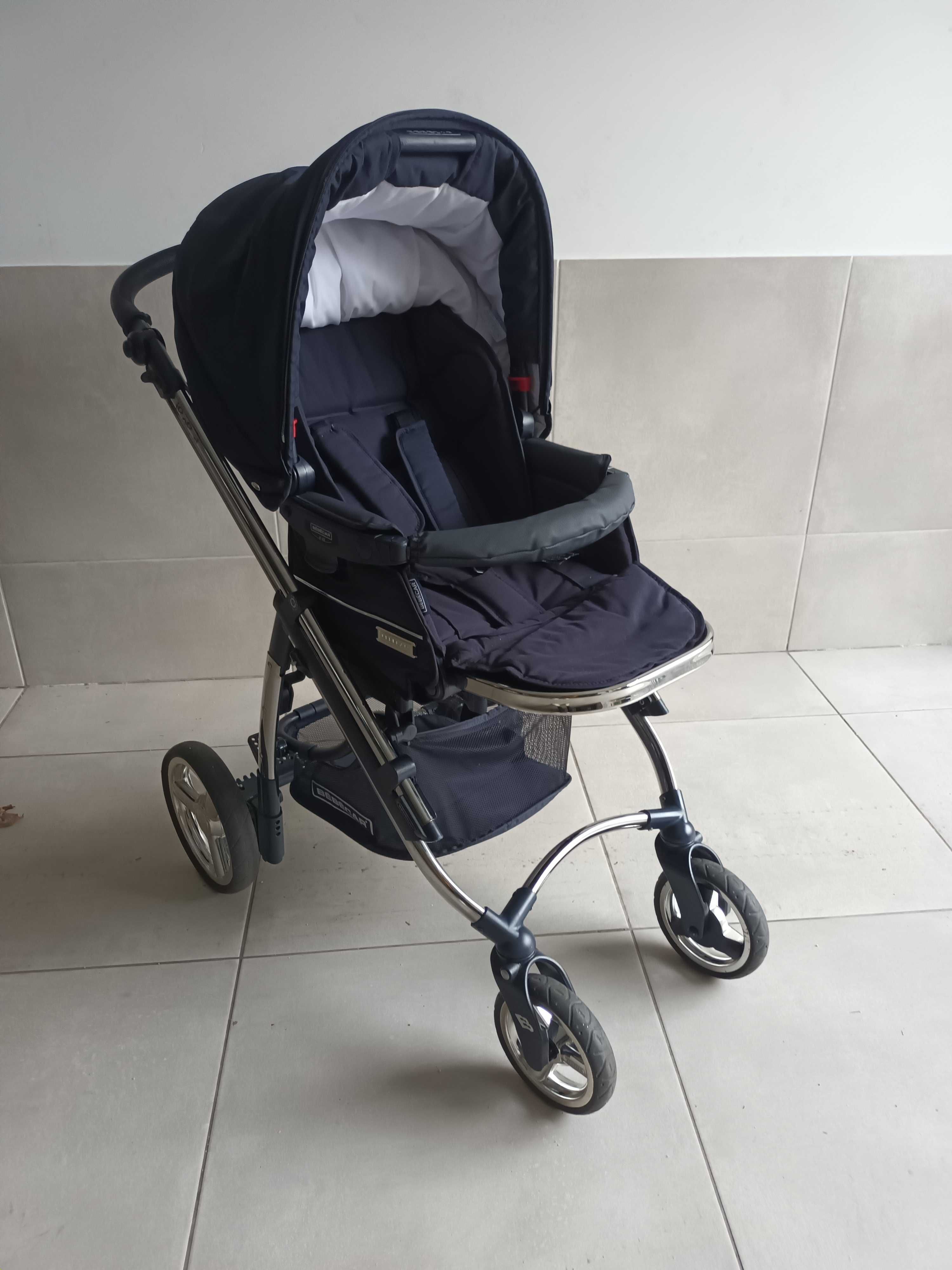 Trio bebecar babycoque, carrinho e alcofa