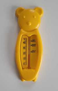 Termometr do wanienki miś żółty