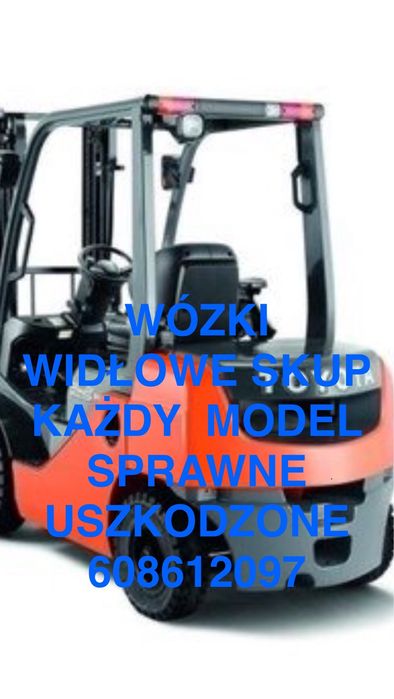 Skup sprzedaż wózków widłowych
