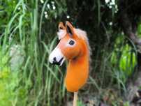 Hobby horse kasztanek A3 konik na kiju