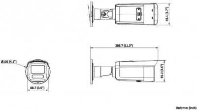 Kamera ip hikvision DS-2CD2T83G2-4LI (2.8mm)