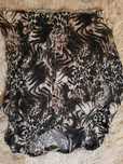 Wzorzysty sweter rozpinany