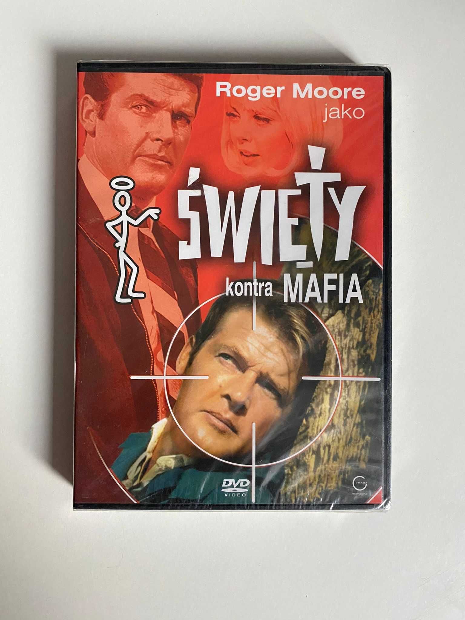 Film DVD Święty Kontra Mafia Roger Moore Nowy Folia