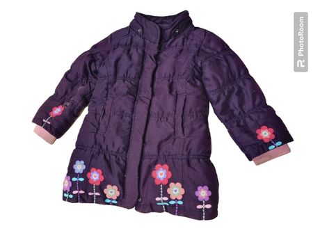 Курточка 3 года утепленная весенняя фиолетовая бесплатно даром