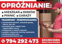 Wywóz, opróżnianie mieszkań, domów, garaży , biur itd