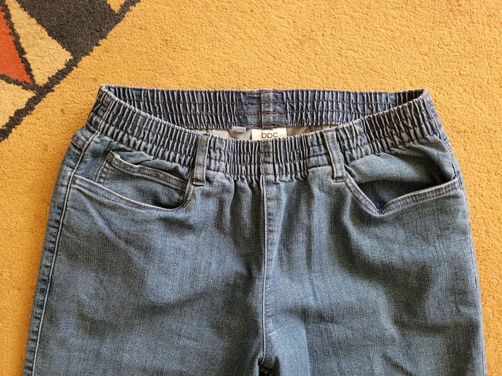 Spodnie Jeansy w gumkę