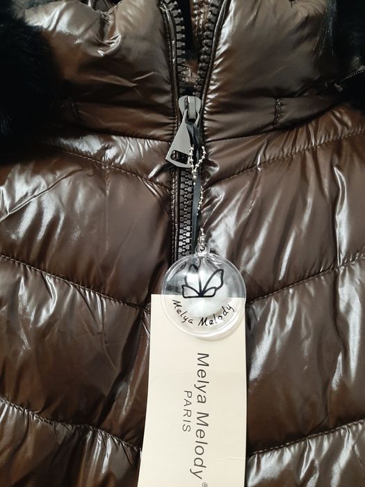 Kurtka w kolorze czekolady