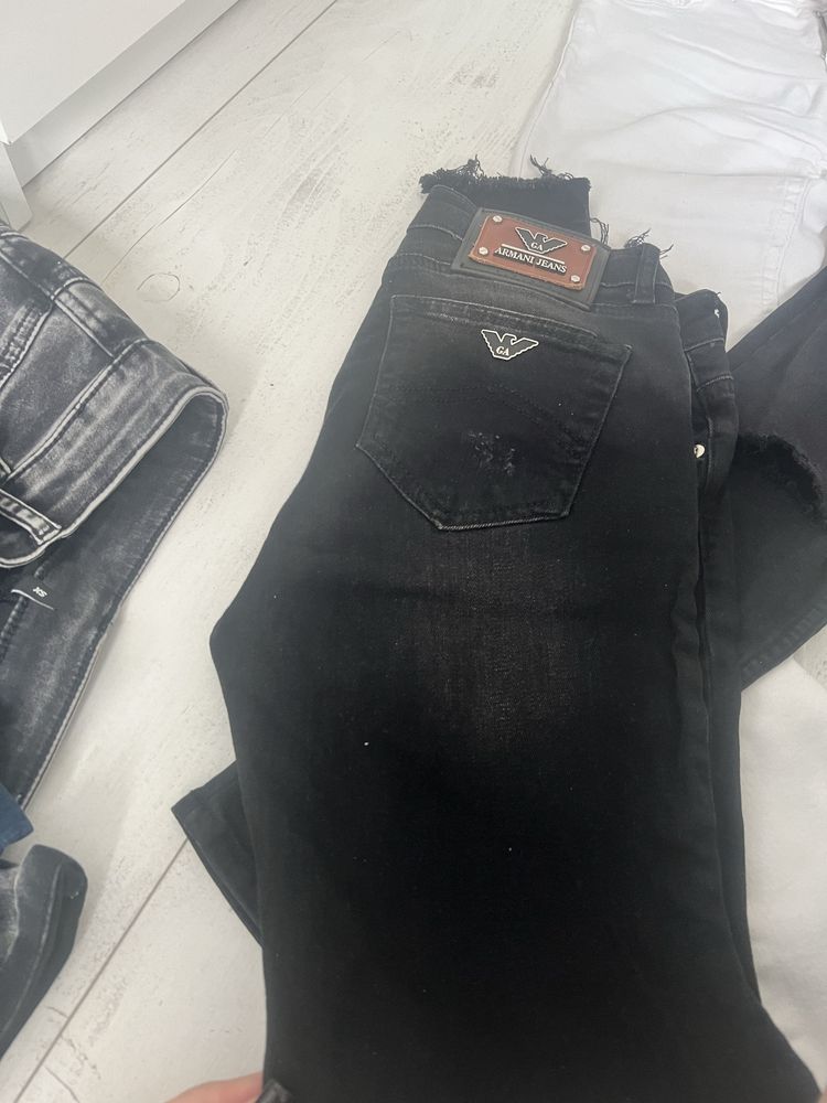 Armani bershka hm  calzedonia s spodnie jeans