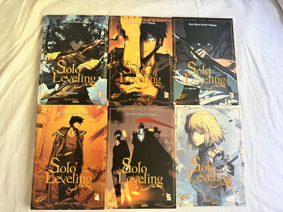 Manga Solo Leveling 1 ao 6