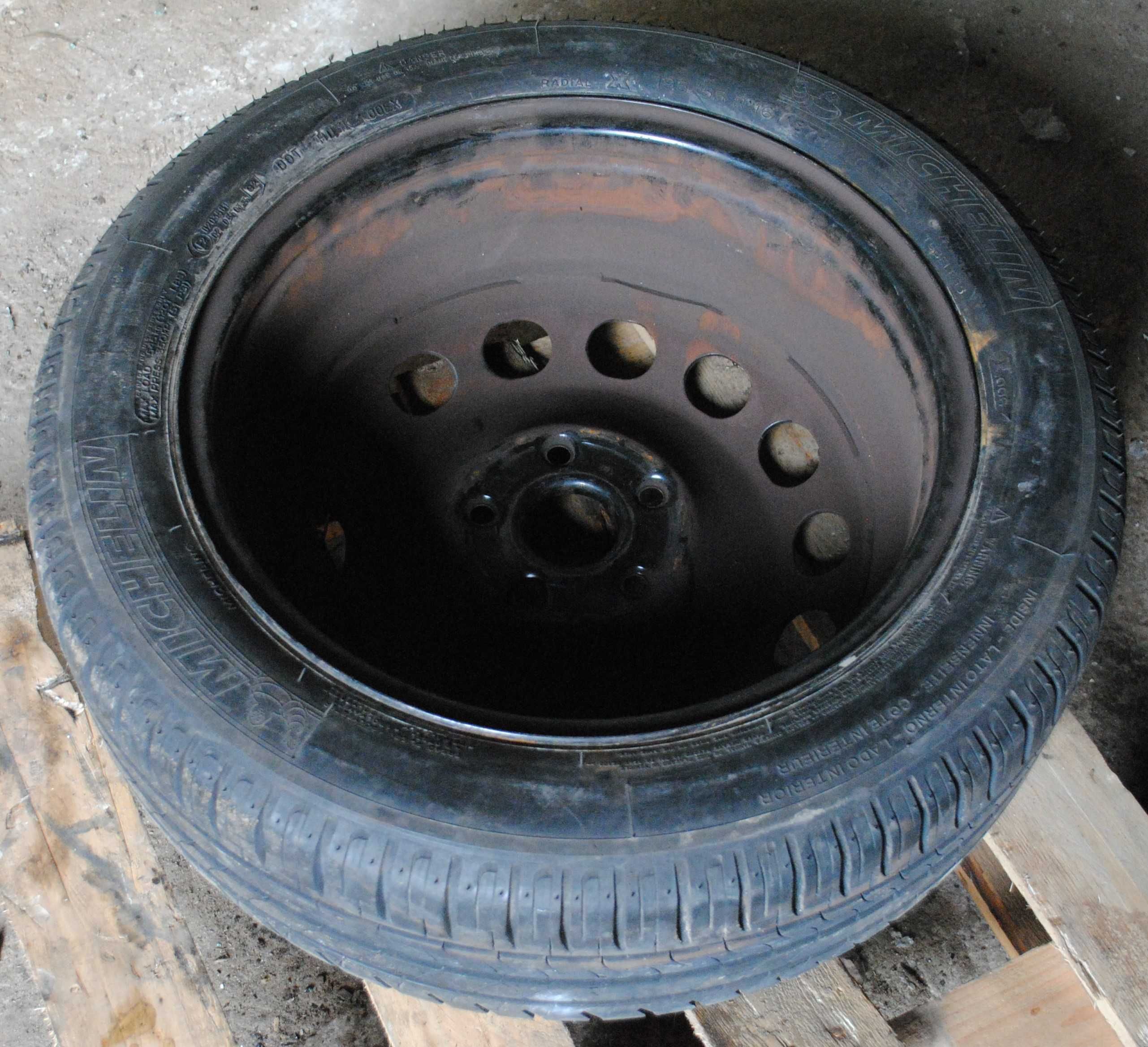 1 шина літо 195/55 r16 Michelin Energy Saver 2009рік 7+ мм+ диск ET50