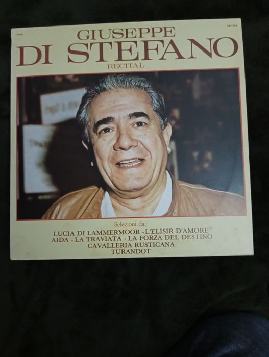 Vinil Giuseppe di Stefano – Recital -  Italy	1982