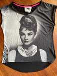 Bluzeczka letnia George z Audrey Hepburn rozm. 40