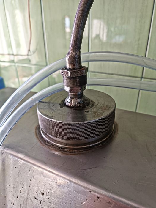 Дистиллятор на 2 конфорки из нержавеющей стали