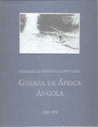 Livro Batalhas da História de Portugal Guerra de África Angola